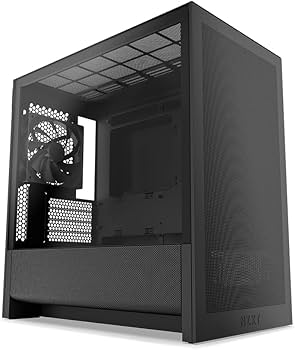 Amazon | NZXT H3 Flow Micro-ATX ミドルタワー型PCケース ブラック CC